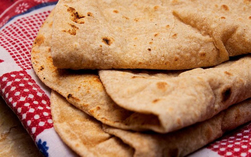 Versgebakken roti